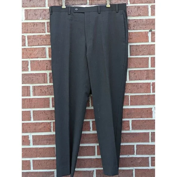 Greg Norman Collection | Pants | Greg Norman Collection Mens Size 36 X 3 00  Wool Black Golf Dress Pants | Poshmark